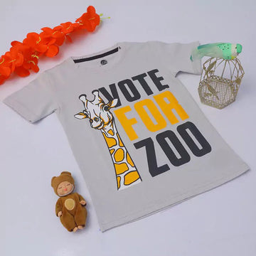 Vote For Zoo Pale Slate - ZZ Collections