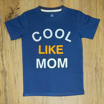 Cool Like Mom Navy T-Shirt