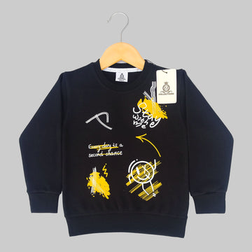 Stay With Me Black Sweatshirt