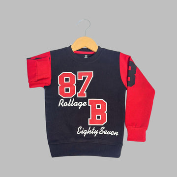 Rollage Black Sweatshirt