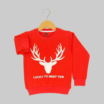 Markhor Scarlet Red Sweatshirt