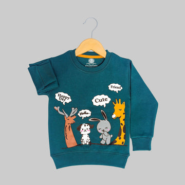 Happey Day Green Sweatshirt