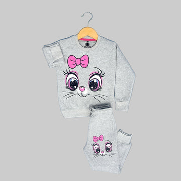 Meow Grey Tracksuit