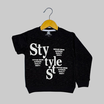Style Black Sweatshirt