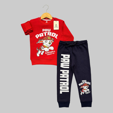 Paw Patrol Red & Navy Tracksuit