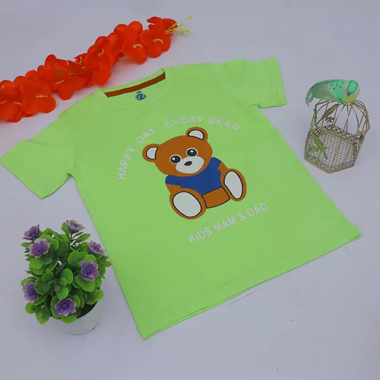 Happy Day Every Bear Green Peas - ZZ Collections