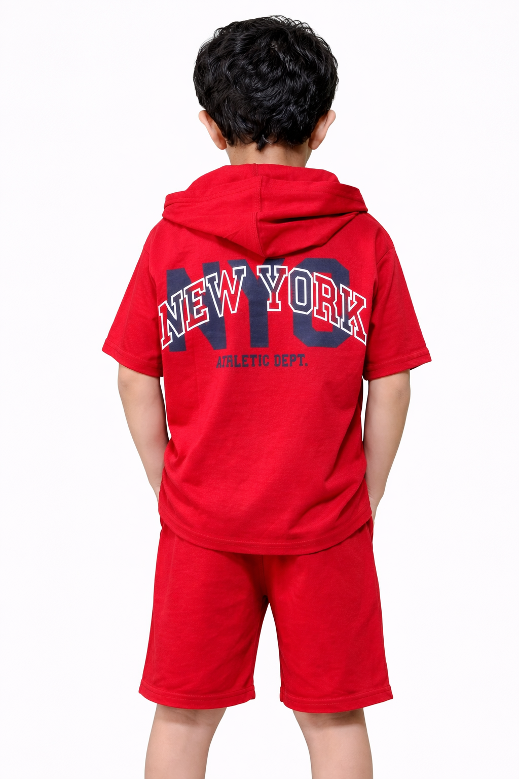 NYC Red Hoodie & Short