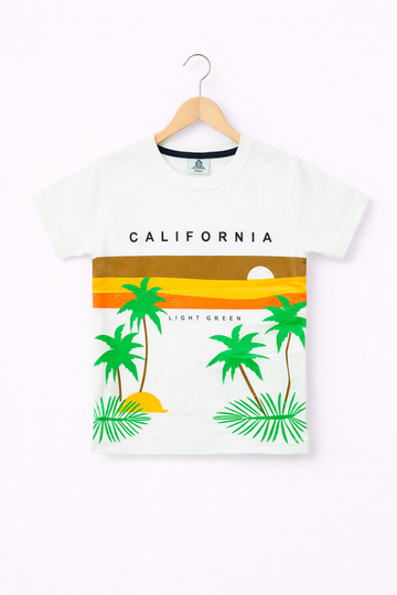 California White Tee