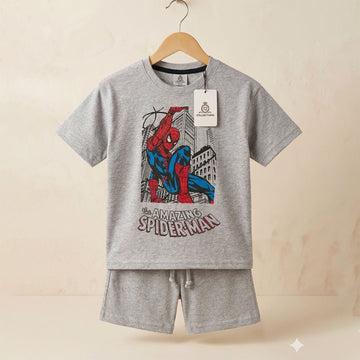 Spider Man Grey Twinset