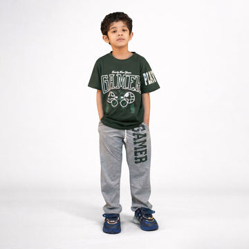 Gamer Green & Grey PJ's