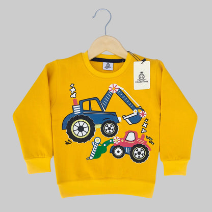 Tractor Mustard Sweatshirt