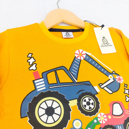 Tractor Mustard Sweatshirt