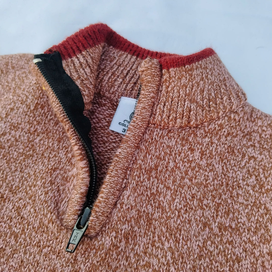 Zipper Brown  Malange Sweater