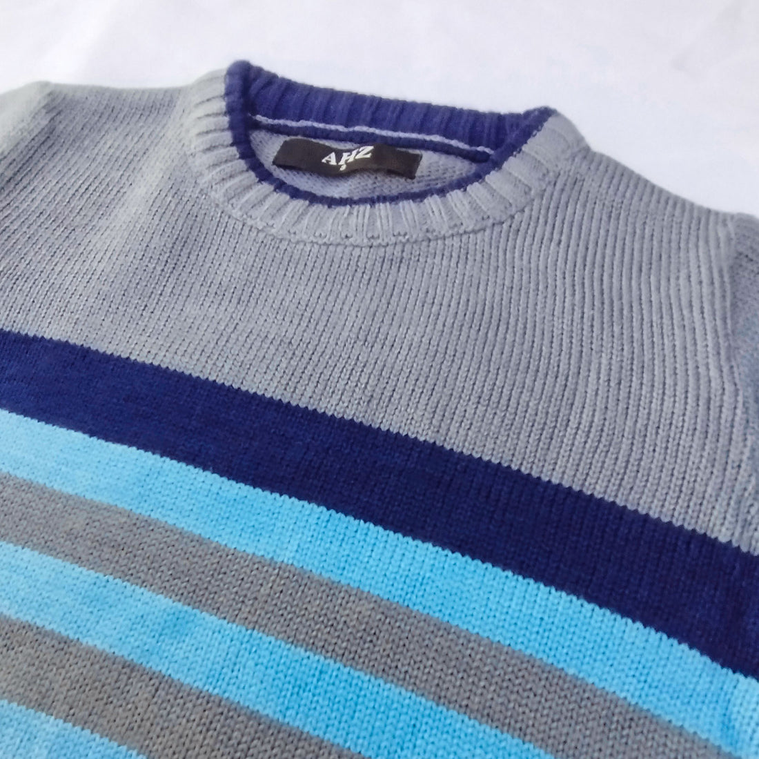 Winter Breeze Boys’ Striped Knit Sweater