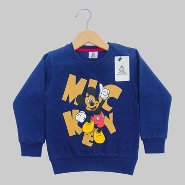 Mickey Navy Blue Sweatshirt