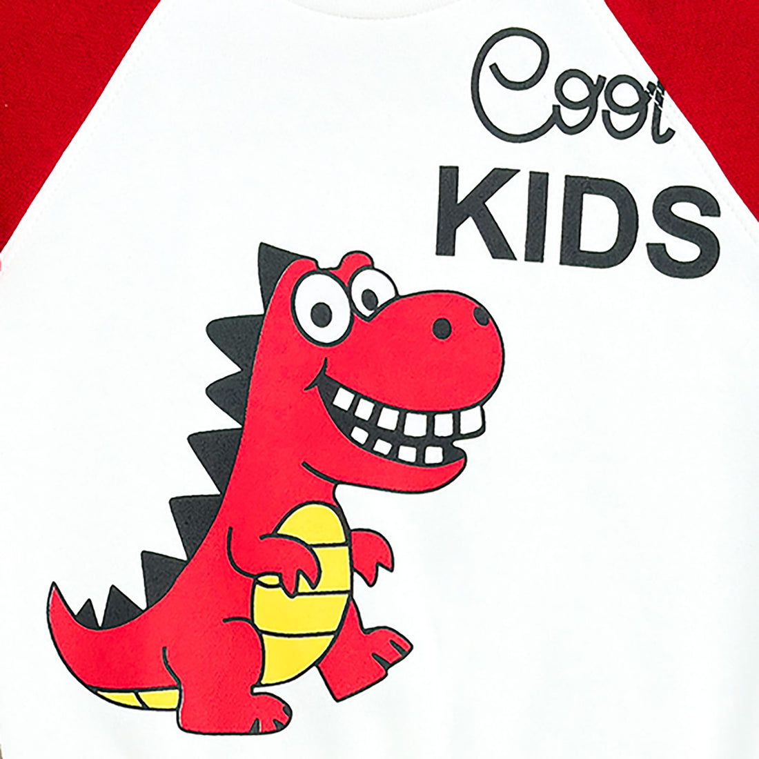 Cool Kids White & Red Sweatshirt