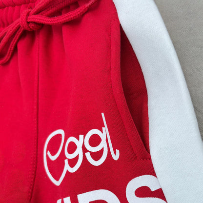 Cool Kids White & Red Tracksuit