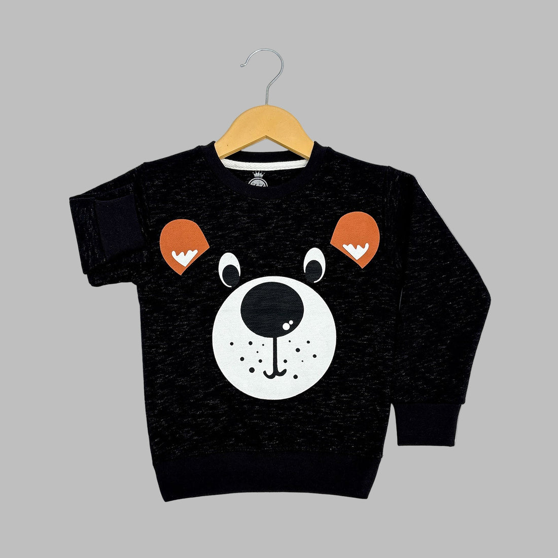 Bear Black Melange Tracksuit