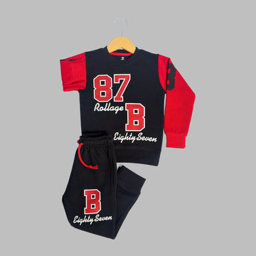 Rollage Black Tracksuit