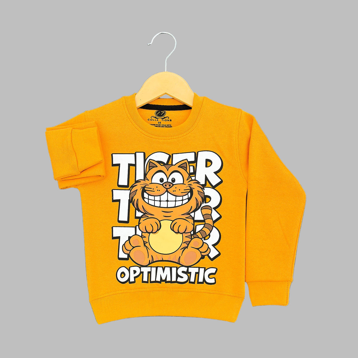 Tiger Optimistic Musturd Sweatshirt