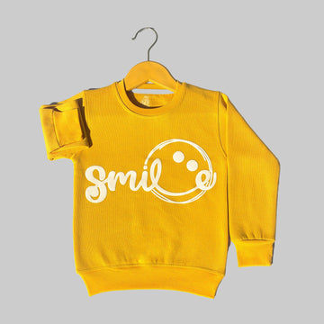 Smile Yellow Sweatshirt