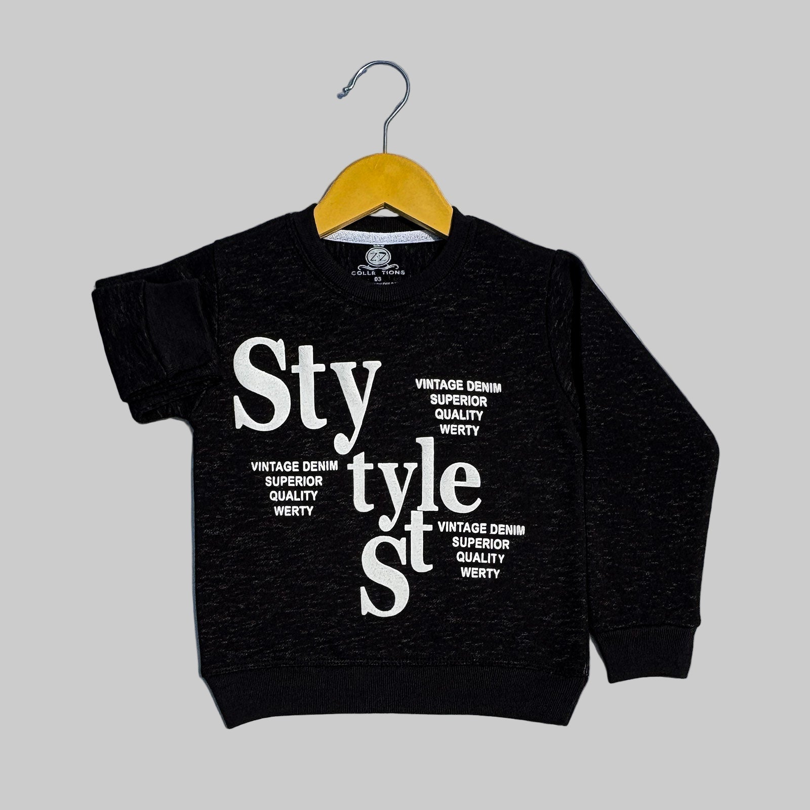 Style Black Sweatshirt