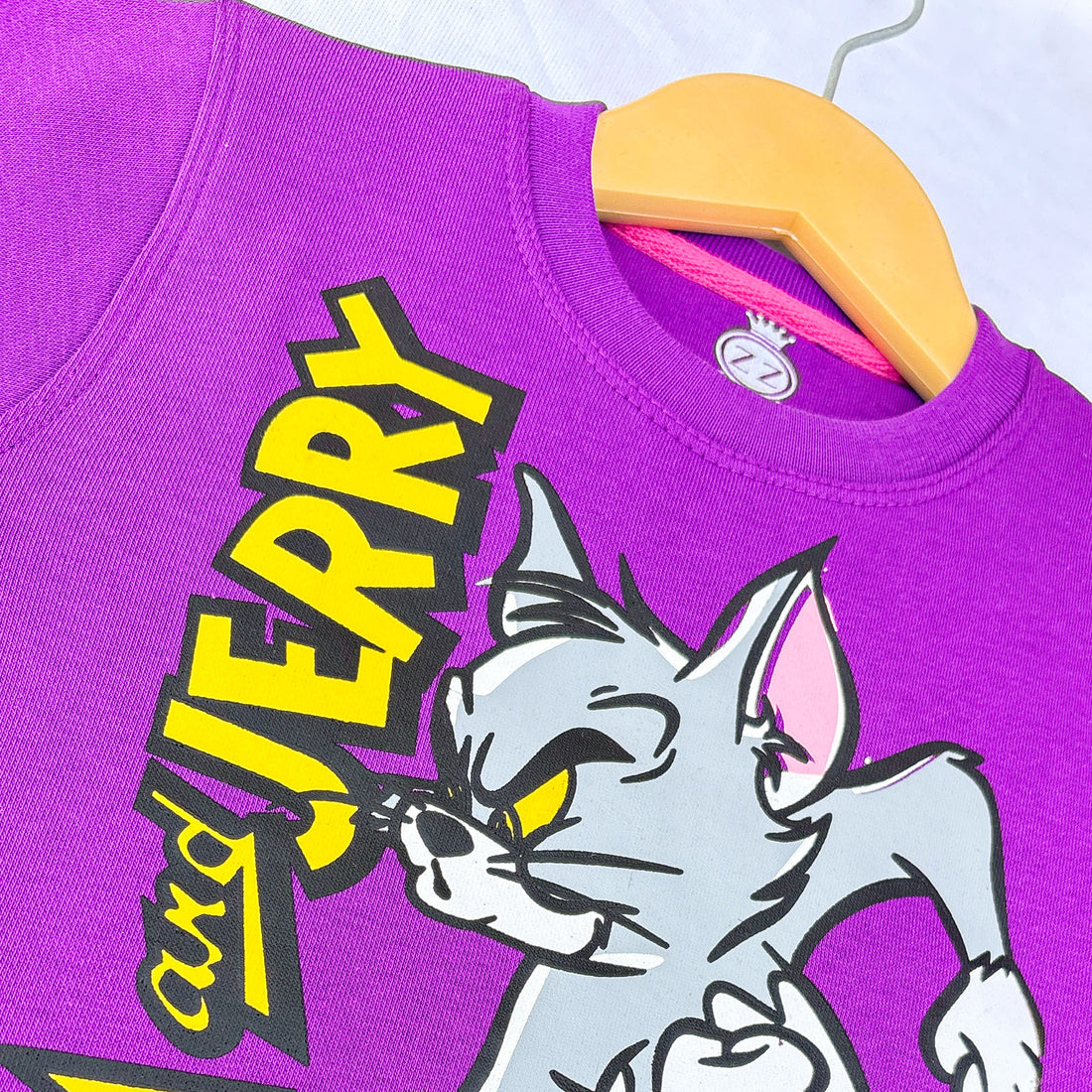 Tom & Jerry Purple Sweatshirt