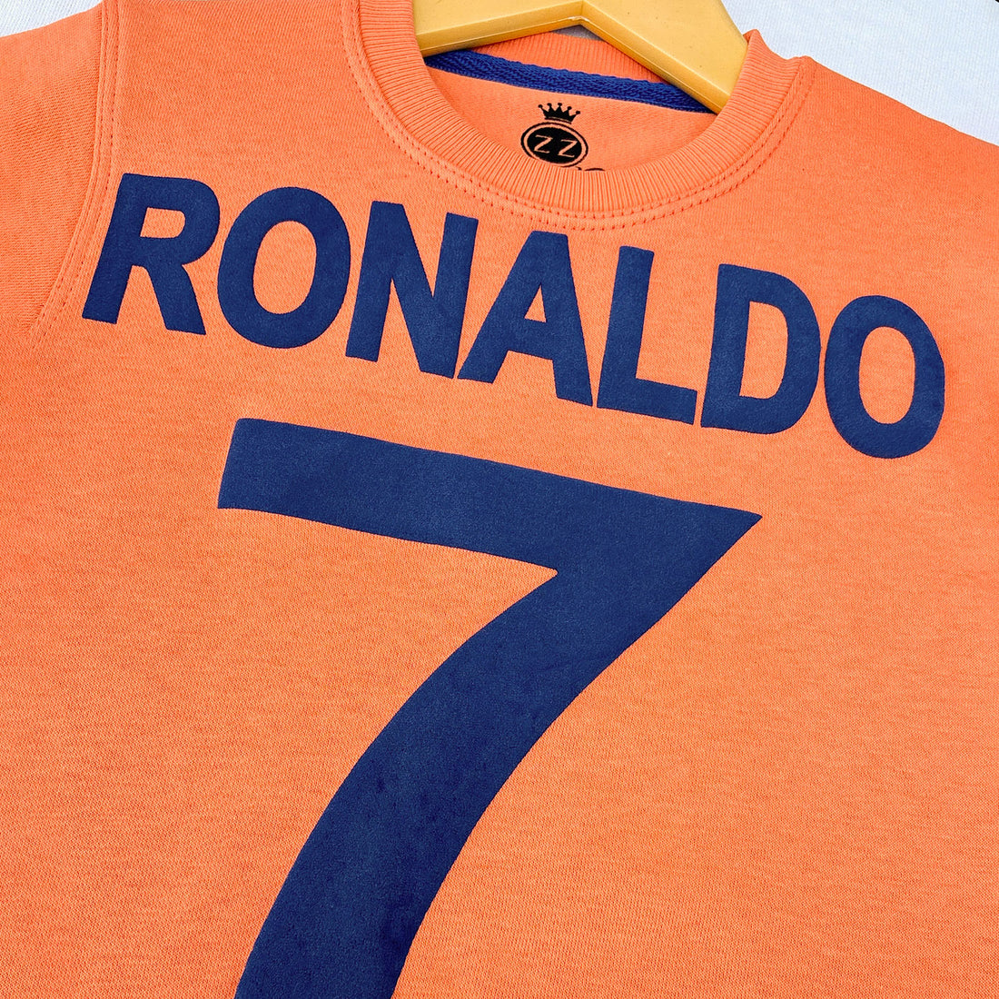 Ronaldo Pumpkin Orange Sweatshirt