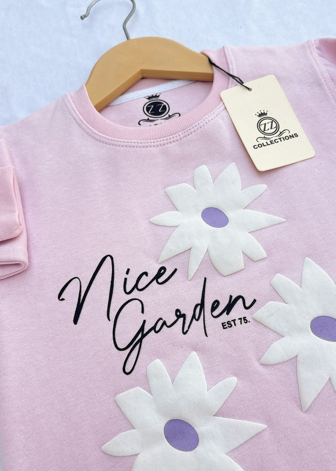 Nice Garden Pink & Black Tracksuit