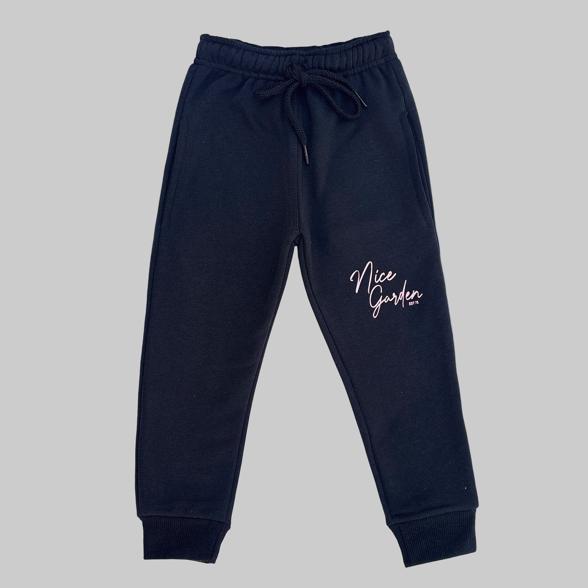 Nice Garden Pink & Black Tracksuit