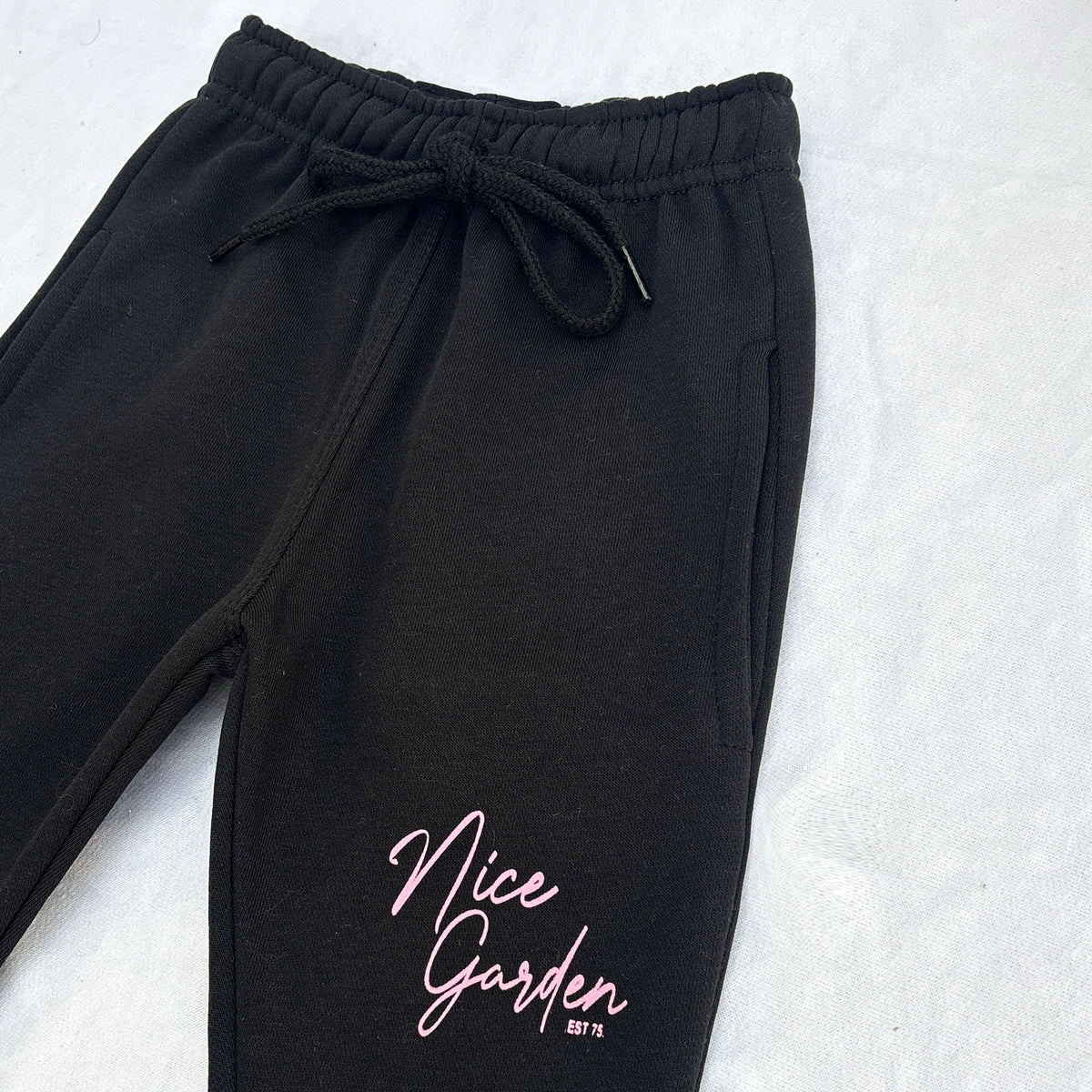 Nice Garden Pink & Black Tracksuit