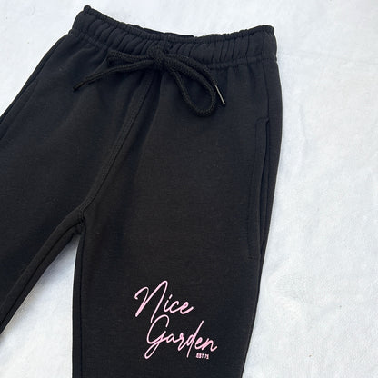 Nice Garden Pink & Black Tracksuit