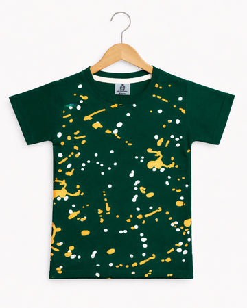 All Over Green Tee