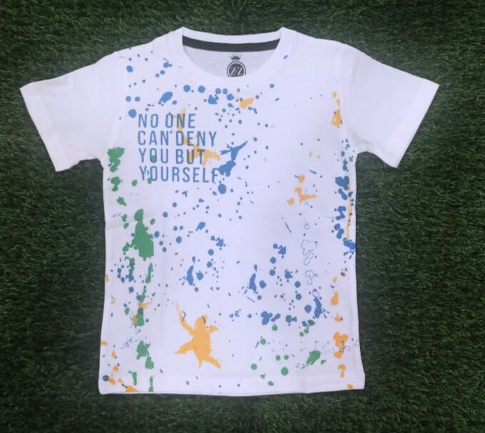 NO ONE CAN COLOURFULL GRAPHIC TEE