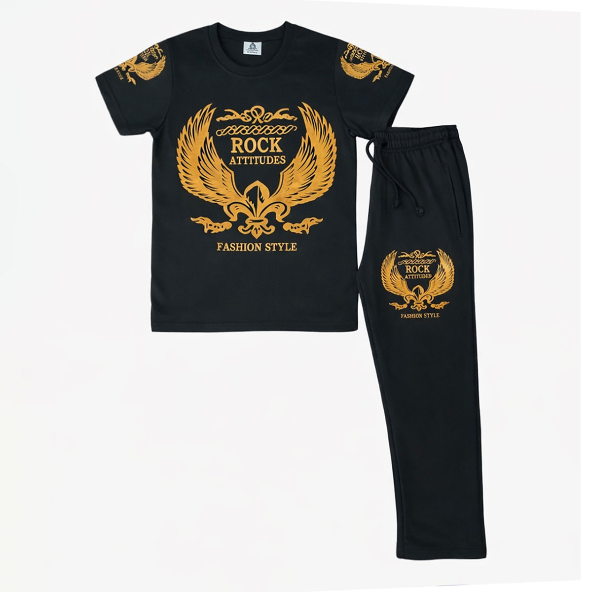 Rock Atitudes Black PJ's