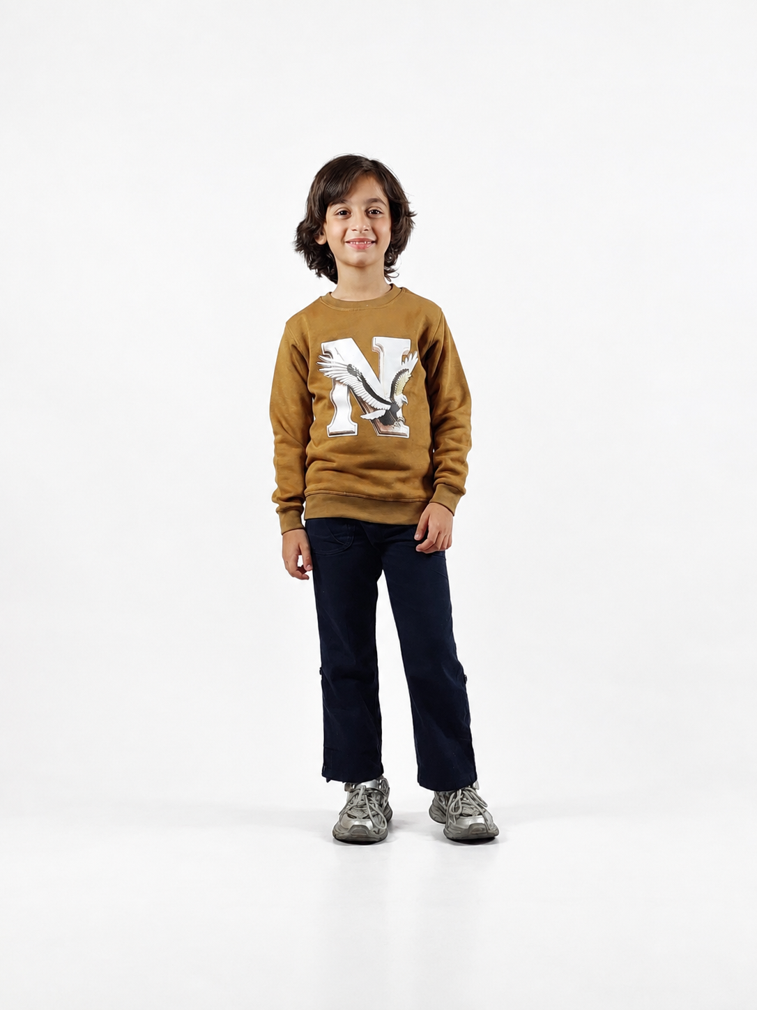 Eagal Brown Sweatshirt